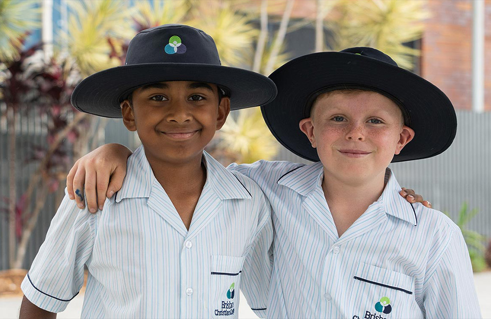 Kindy to Secondary having fun with each other